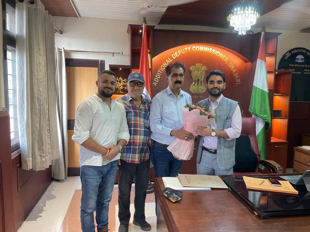 हरोली ब्लॉक इंडस्ट्रीज़ एसोसिएशन ने नवनियुक्त एडीसी ईशान जसवाल का किया स्वागत